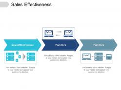 Sales effectiveness ppt powerpoint presentation show graphics design cpb