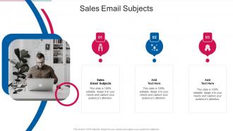 Sales Email Subjects In Powerpoint And Google Slides Cpb