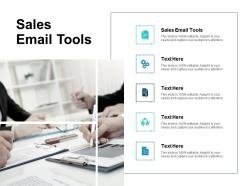 Sales email tools ppt powerpoint presentation infographics slides cpb