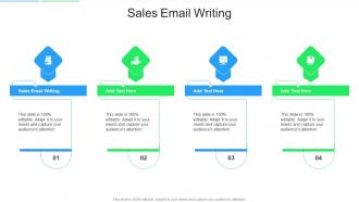 Sales Email Writing In Powerpoint And Google Slides Cpb