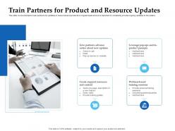Sales Enablement Channel Management Train Partners For Product And Resource Ppt Clipart