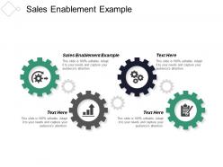 Sales enablement example ppt powerpoint presentation inspiration slides cpb