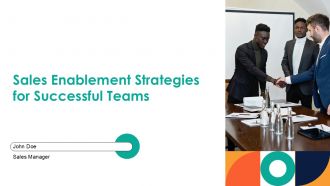 Sales Enablement Strategies For Successful Teams PPT Mockup ACP