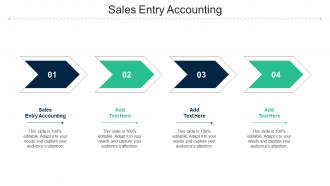 Sales Entry Accounting Ppt Powerpoint Presentation Pictures Graphics Design Cpb
