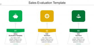 Sales Evaluation Template Ppt PowerPoint Presentation Gallery Ideas Cpb