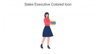Sales Executive Colored Icon In Powerpoint Pptx Png And Editable Eps Format