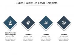 Sales follow up email template ppt powerpoint presentation summary example cpb