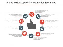 Sales Follow Up Ppt Presentation Examples
