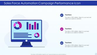 Sales Force Automation Campaign Performance Icon