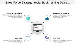Sales force strategy social bookmarking sales collateral management