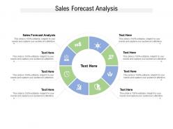 Sales forecast analysis ppt powerpoint presentation guidelines cpb