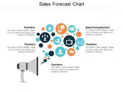 Sales forecast chart ppt powerpoint presentation file master slide cpb