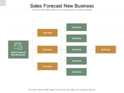Sales forecast new business ppt powerpoint presentation show files cpb
