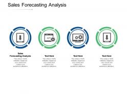 Sales forecasting analysis ppt powerpoint presentation professional brochure cpb
