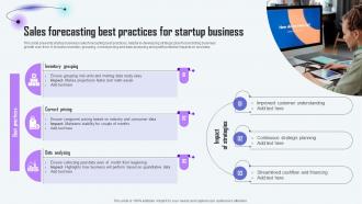 Sales Forecasting Best Practices For Startup Business