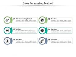 Sales forecasting method ppt powerpoint presentation summary graphics template cpb