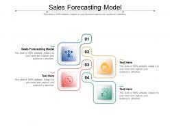 Sales forecasting model ppt powerpoint presentation ideas clipart images cpb