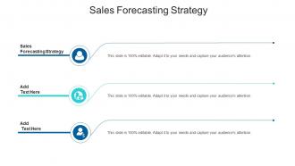 Sales Forecasting Strategy In Powerpoint And Google Slides Cpb
