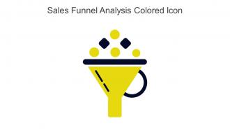 Sales Funnel Analysis Colored Icon In Powerpoint Pptx Png And Editable Eps Format
