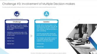 Sales Funnel Management Challenge 3 Involvement Of Multiple Decision Makers