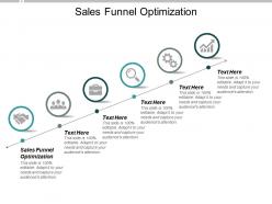 Sales funnel optimization ppt powerpoint presentation layouts slides cpb