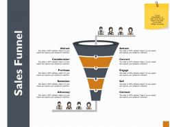 Sales funnel ppt powerpoint presentation outline show