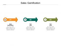 Sales gamification ppt powerpoint presentation icon sample cpb