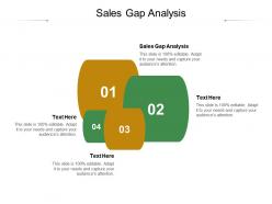 Sales gap analysis ppt powerpoint presentation ideas design ideas cpb