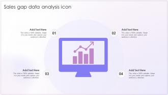 Sales Gap Data Analysis Icon