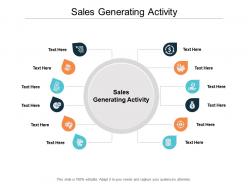 Sales generating activity ppt powerpoint presentation ideas layouts cpb