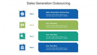 Sales generation outsourcing ppt powerpoint presentation layouts graphics example cpb