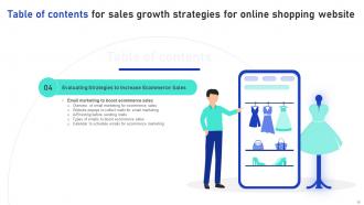 Sales Growth Strategies For Online Shopping Website Complete Deck Engaging Researched