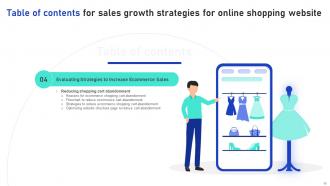 Sales Growth Strategies For Online Shopping Website Complete Deck Ideas Designed