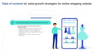 Sales Growth Strategies For Online Shopping Website Complete Deck Attractive Designed