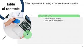 Sales Improvement Strategies For Ecommerce Website Powerpoint Presentation Slides Content Ready Idea