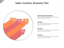 Sales incentive business plan ppt powerpoint presentation slides portrait cpb