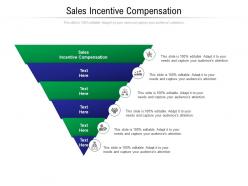 Sales incentive compensation ppt powerpoint presentation show tips cpb