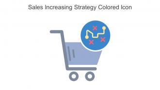 Sales Increasing Strategy Colored Icon In Powerpoint Pptx Png And Editable Eps Format