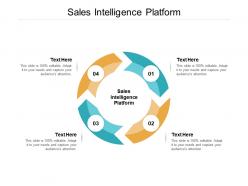 Sales intelligence platform ppt powerpoint presentation samples cpb