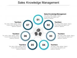 Sales knowledge management ppt powerpoint presentation gallery mockup cpb