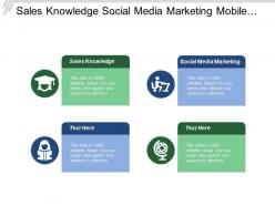 Sales Knowledge Social Media Marketing Mobile Applications Internal Analysis