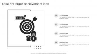 Sales KPI Target Achievement Icon