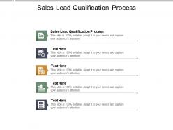 Sales lead qualification process ppt powerpoint presentation pictures graphics tutorials cpb