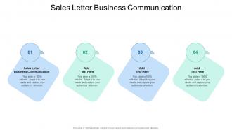 Sales Letter Business Communication In Powerpoint And Google Slides Cpb