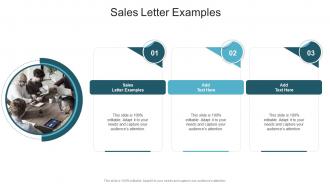 Sales Letter Examples In Powerpoint And Google Slides Cpb