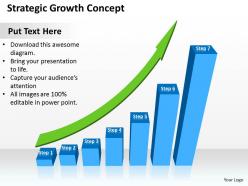 Sales management consultant strategic growth concept powerpoint templates 0527