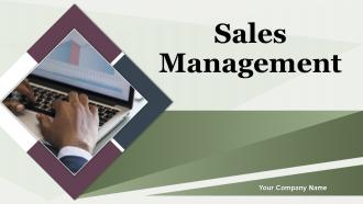 Sales Management Powerpoint Presentation Slides