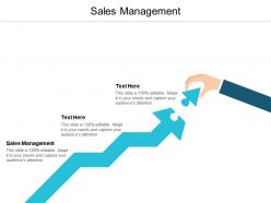 Sales management ppt powerpoint presentation pictures graphics tutorials cpb