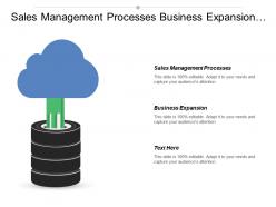 Sales management processes business expansion technique problem solving cpb
