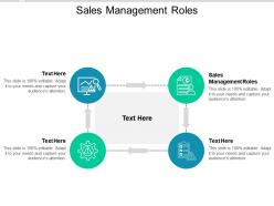 Sales management roles ppt powerpoint presentation infographic template format ideas cpb